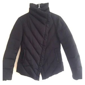 Zara Fitted Down Puffer Jacket